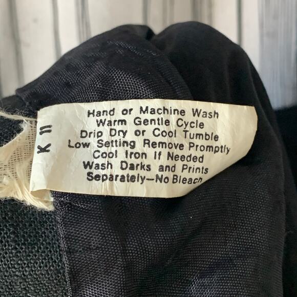 Vintage Ms. Sugar Striped Midi Dress Outfit with Vest and Tie Neck - Picture 9 of 16